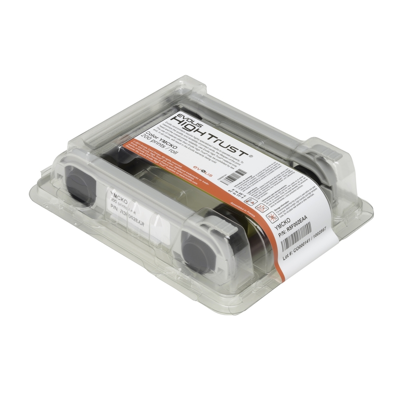 Ruban R5F002EAA Evolis Zenius / Primacy 1 Noir ( BLACK )