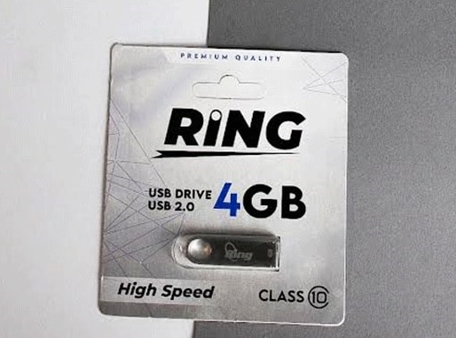 Flash Disque RING C10 4GB 2.0 Black