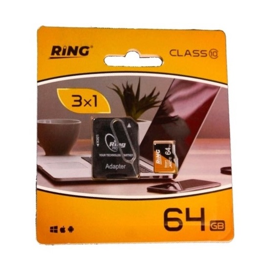 Carte Mémoire RING 64GB C10