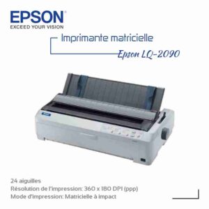 Imprimante Matricielle EPSON LQ 2090II 24 aiguilles,136 colnnes