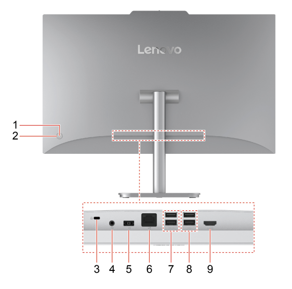 `All in One Lenovo A100 i3-N305 8Go RAM 512Go SSD – Écran 24"